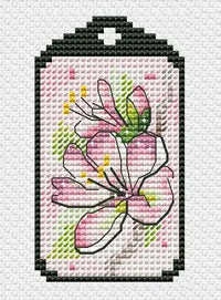 Keychains. Apple Tree - PDF Cross Stitch Pattern
