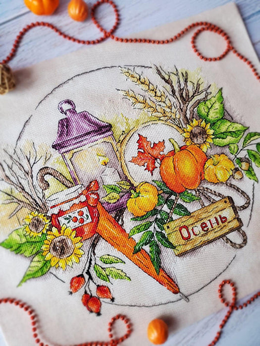 Autumn - PDF Cross Stitch Pattern - Wizardi