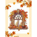 Autumn Window - PDF Cross Stitch Pattern - Wizardi