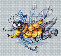 Winter Mosquito - PDF Cross Stitch Pattern