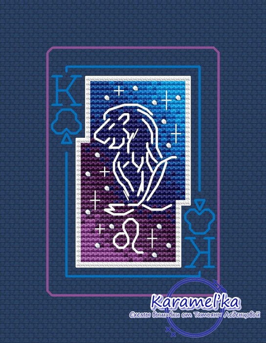 Zodiac sign. Leo - PDF Cross Stitch Pattern