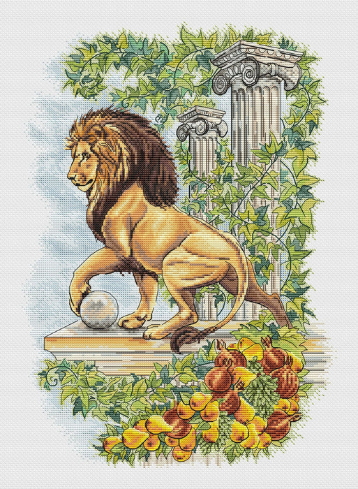 Leo. Animated Sculpture - PDF Cross Stitch Pattern