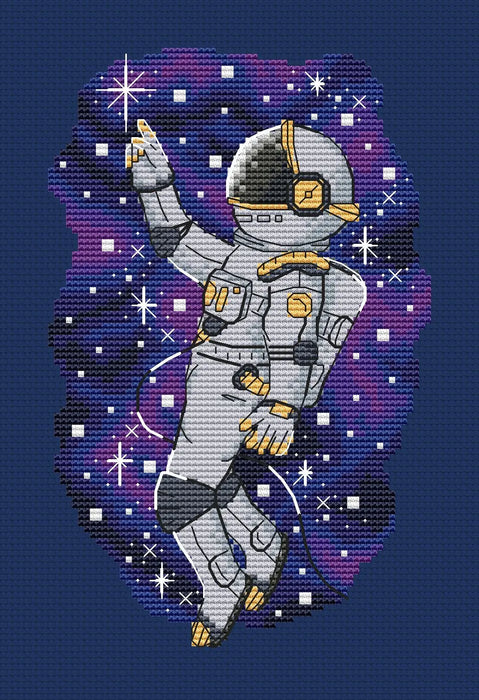 To the stars - PDF Cross Stitch Pattern