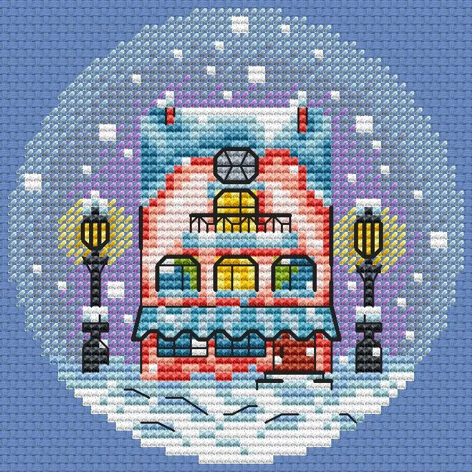 Red House - PDF Cross Stitch Pattern