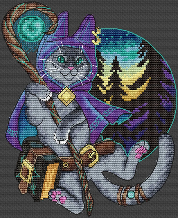 Wizard - PDF Cross Stitch Pattern