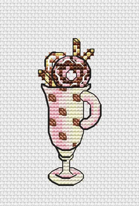 Coffee - PDF Cross Stitch Pattern