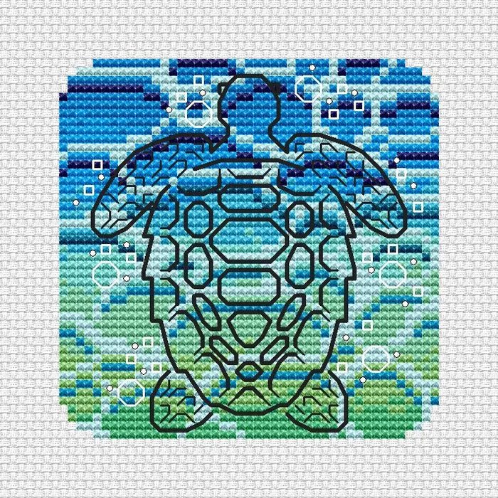 Turtle - PDF Cross Stitch Pattern