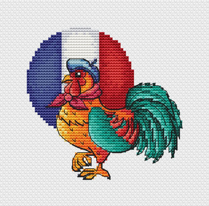France - PDF Cross Stitch Pattern