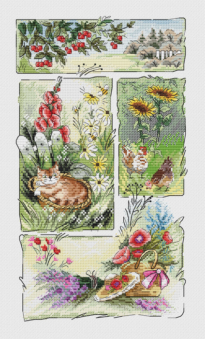 Summer moments - PDF Cross Stitch Pattern