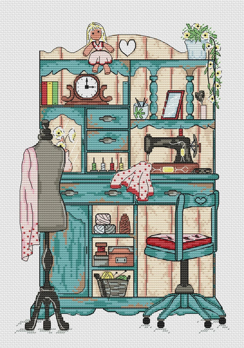 Handicraft closet - PDF Cross Stitch Pattern