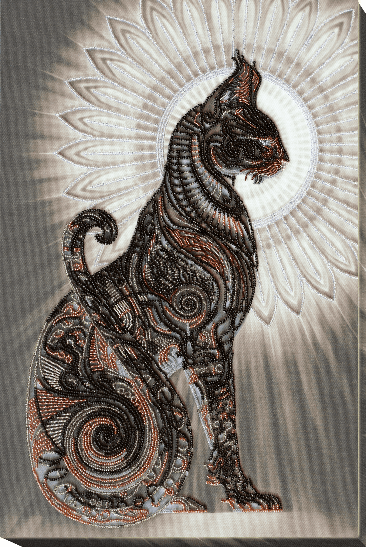 Bead Embroidery Kit - Bast in the night AB-695 - Wizardi