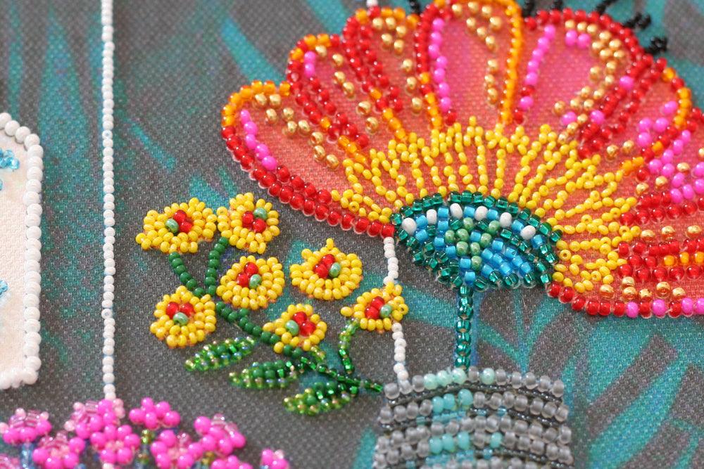 Bead Embroidery Kit - Thinking of you AB-816 - Wizardi