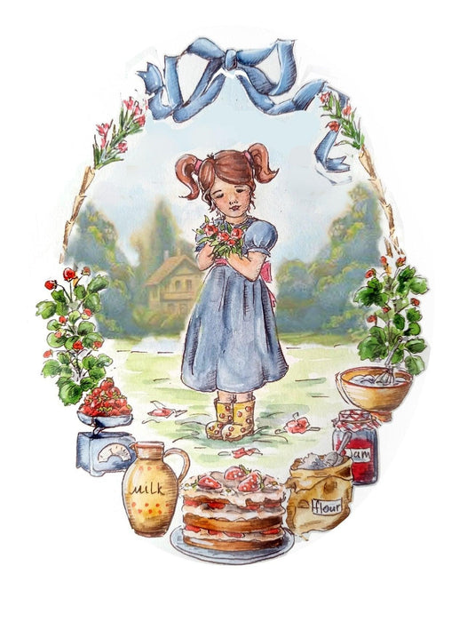 Berry Pie - PDF Cross Stitch Pattern - Wizardi