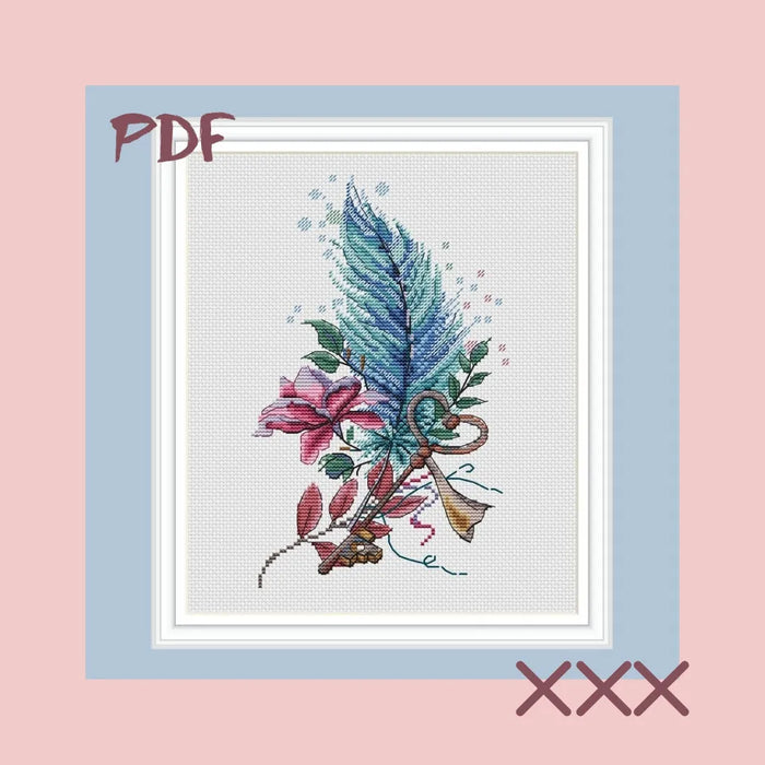 Lightness - PDF Cross Stitch Pattern