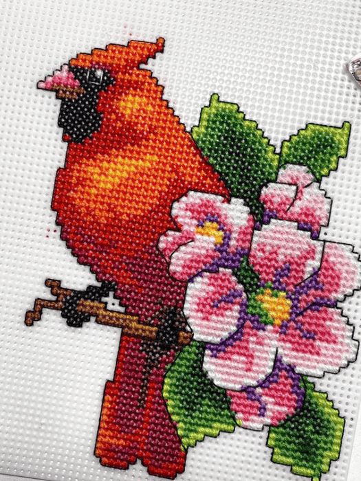 "Birds" 118CS Counted Cross-Stitch Kit - Wizardi