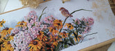 Black Eyed Susans and Phlox K-208 Counted Cross-Stitch Kit - Wizardi