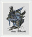 Black Wings - PDF Cross Stitch Pattern - Wizardi