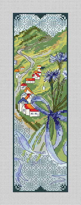 Bookmark. Nature's Corner - PDF Cross Stitch Pattern