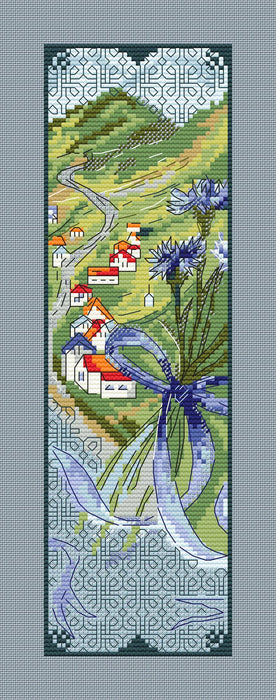 Bookmark. Nature's Corner - PDF Cross Stitch Pattern