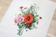 Bouquet of flowers B2350L Counted Cross-Stitch Kit - Wizardi