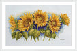 Bright Sunflowers K-125 Counted Cross-Stitch Kit - Wizardi