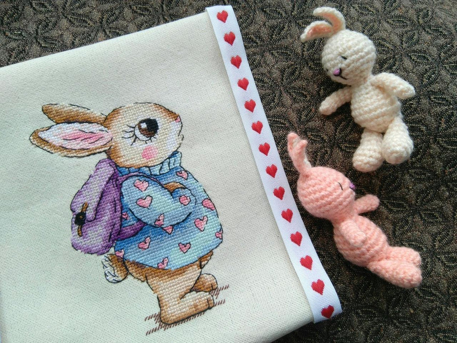 Bunny "Mi" - PDF Cross Stitch Pattern - Wizardi