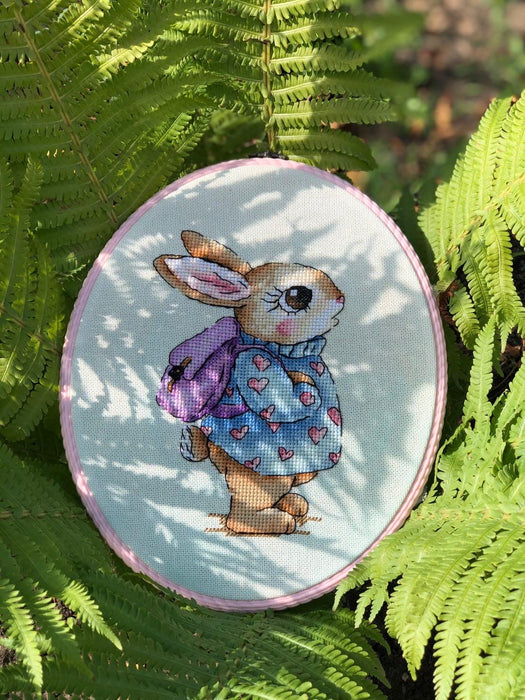 Bunny "Mi" - PDF Cross Stitch Pattern - Wizardi