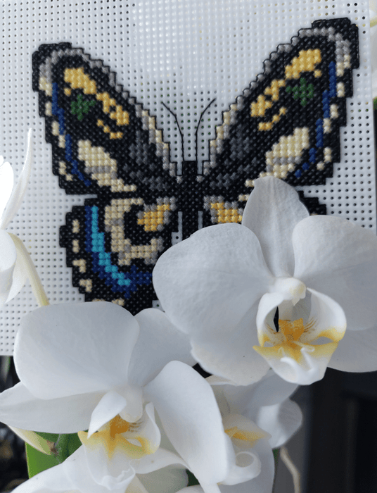 "Butterflies" 117CS Counted Cross-Stitch Kit - Wizardi