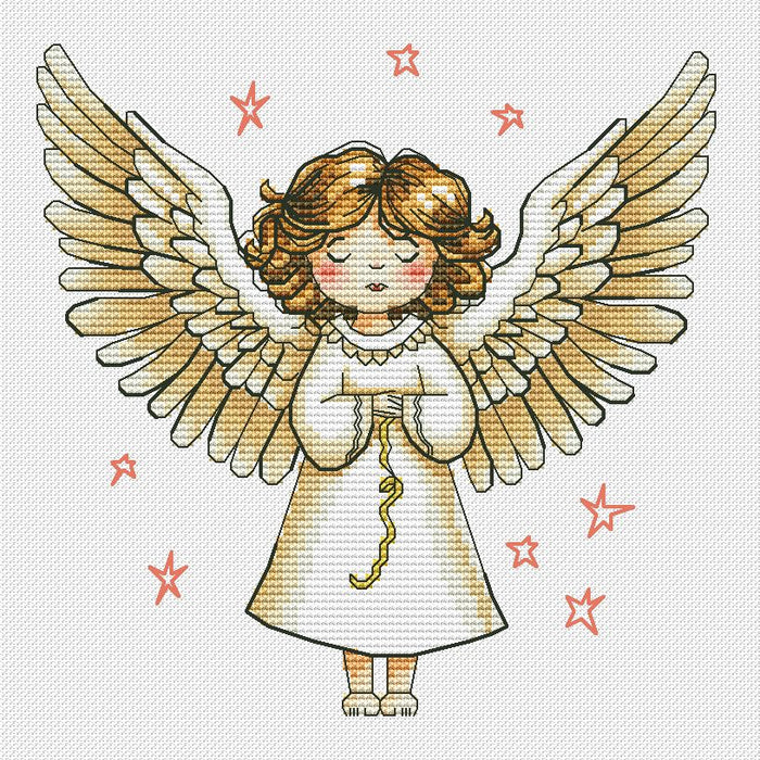 Christmas Angel - PDF Cross Stitch Pattern