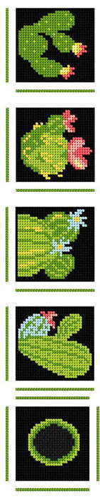 Cactee 163CS Counted Cross-Stitch Kit - Wizardi