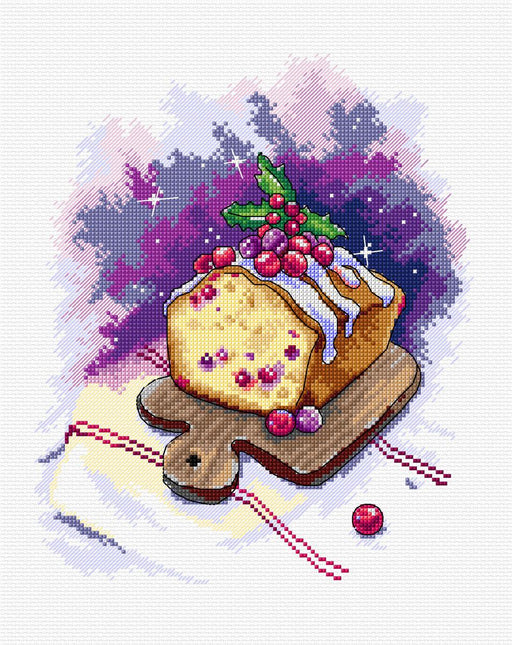 Cake 131CS Counted Cross-Stitch Kit - Wizardi