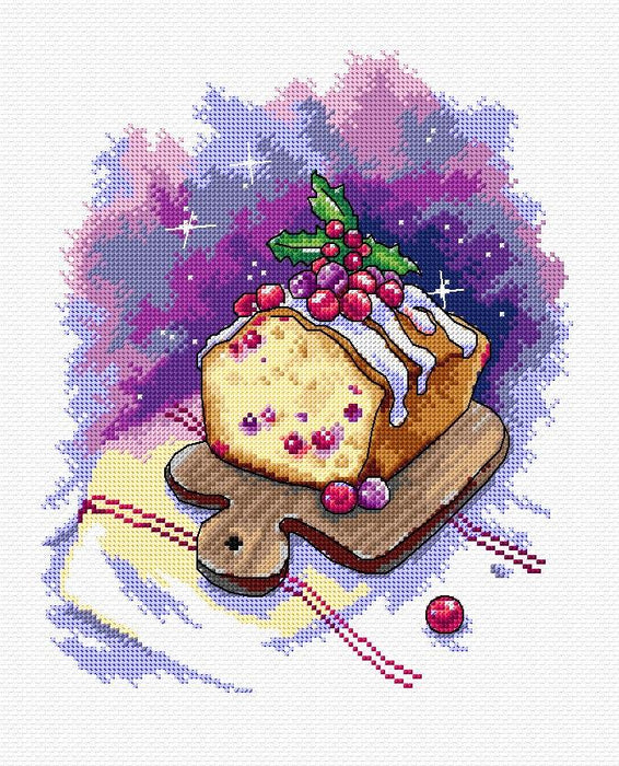 Cake 131CS Counted Cross-Stitch Kit - Wizardi