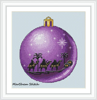 Following the Star of Bethlehem - PDF Cross Stitch Pattern