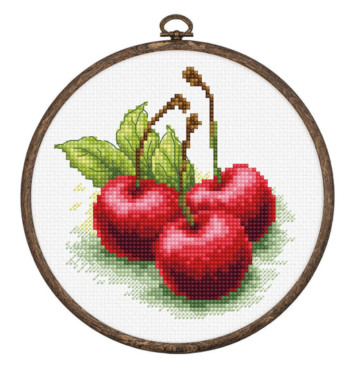 Cherries BC103L Counted Cross-Stitch Kit - Wizardi