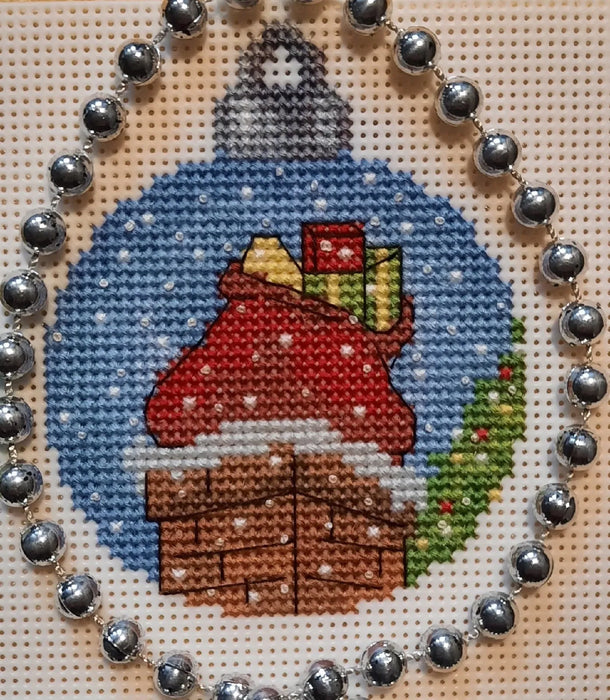 Christmas ball. Bag - PDF Cross Stitch Pattern - Wizardi