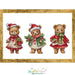 Christmas Bears - PDF Cross Stitch Pattern - Wizardi