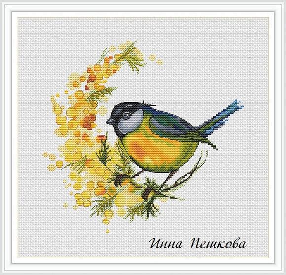 Cinnamon Mimosa - PDF Cross Stitch Pattern - Wizardi