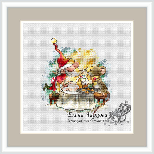 Copy of Santa's Helper-4 - PDF Cross Stitch Pattern - Wizardi