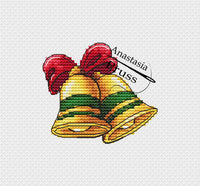 New Year's Bells - PDF Cross Stitch Pattern