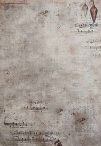 Forgotten Scroll Designer Printed AIDA Fabric. Canvas for embroidery with an applied background  KF-1168A