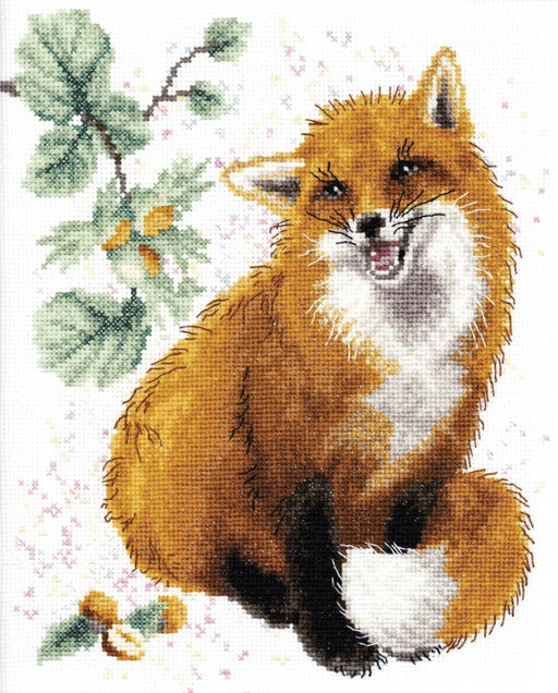 Counted cross stitch kit Fox M-529C - Wizardi