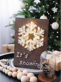 Creative Kit/String Art Snowflake ABC-015 - Wizardi