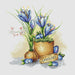 Crocuses - PDF Cross Stitch Pattern - Wizardi