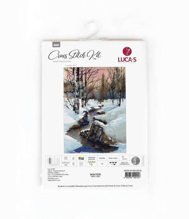 Winter B609L Counted Cross-Stitch Kit