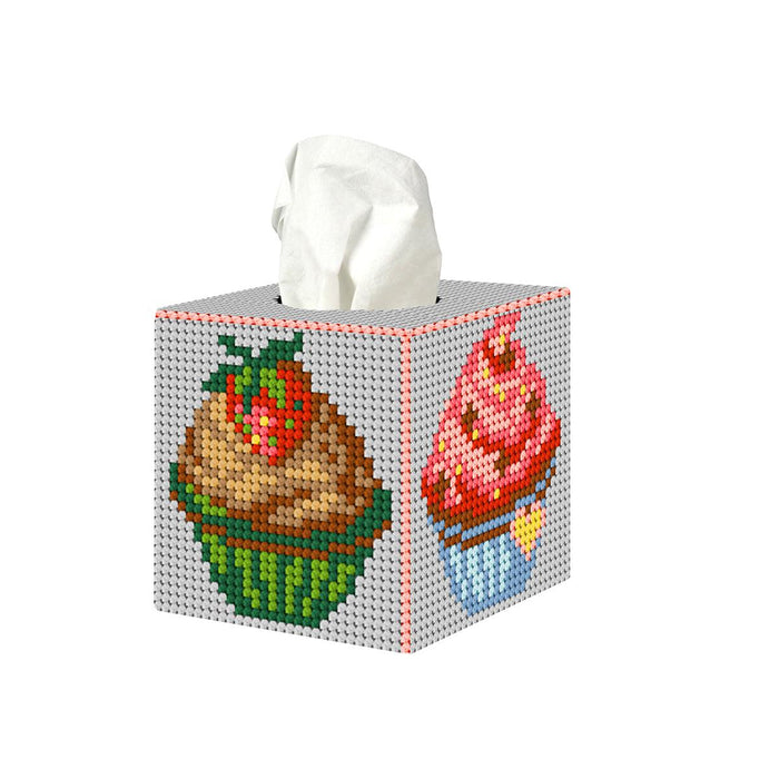 Cupcakes 162CS Counted Cross-Stitch Kit - Wizardi