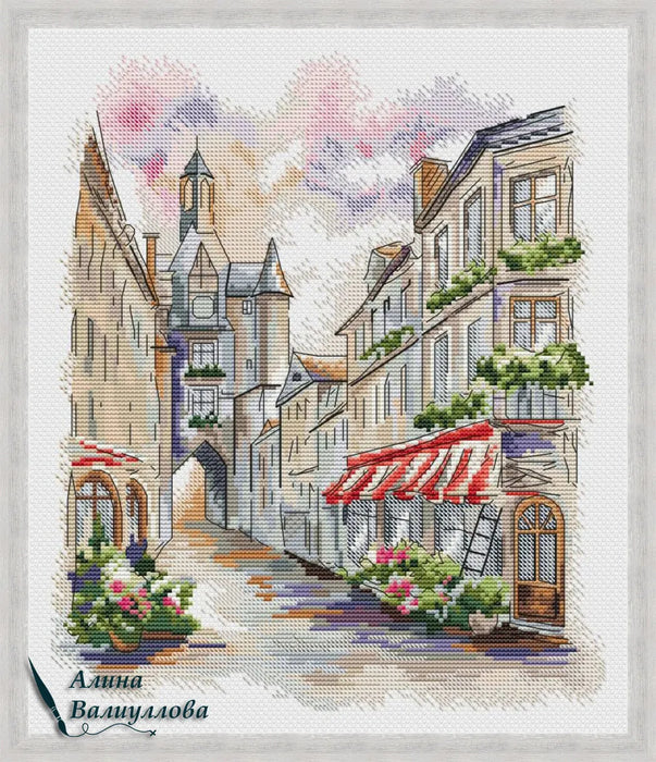 Amboise Street - PDF Cross Stitch Pattern