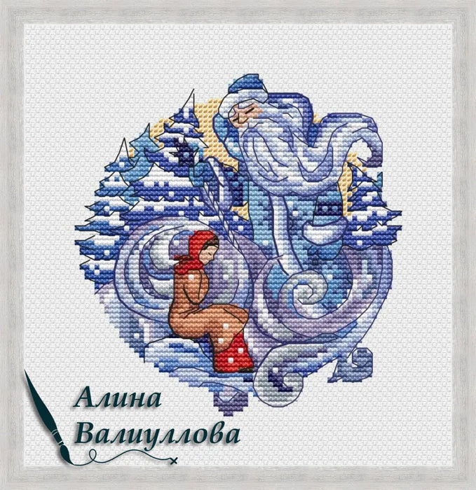 Fairy tale of Father Frost - PDF Cross Stitch Pattern