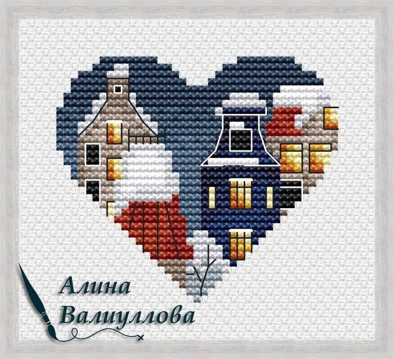 Small Town - PDF Cross Stitch Pattern