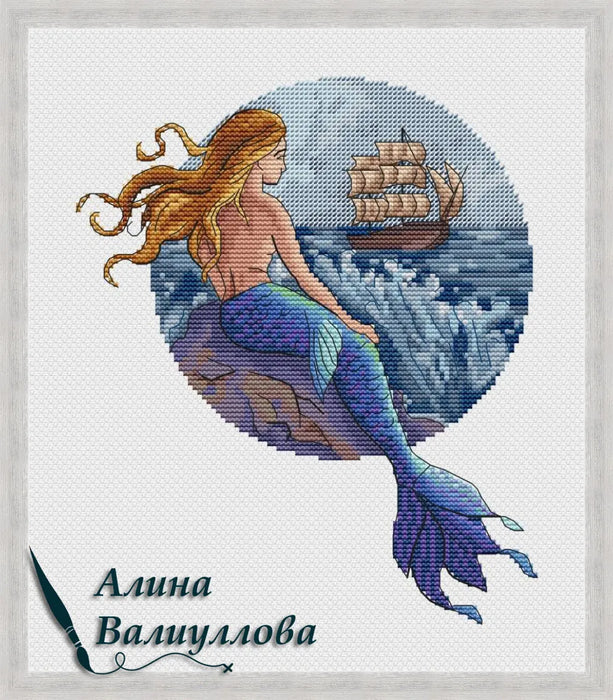 The Little Mermaid - PDF Cross Stitch Pattern