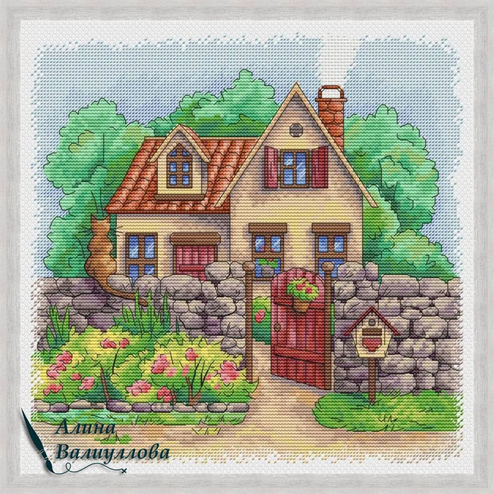 Dream House - PDF Cross Stitch Pattern